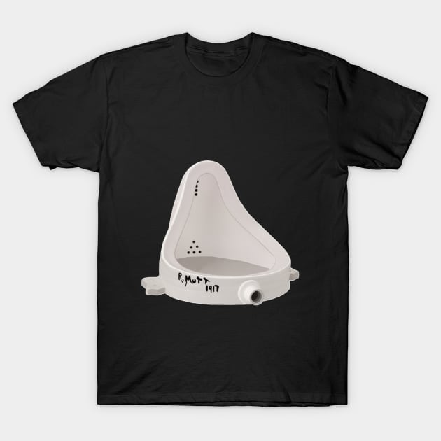 Marcel Duchamp, The Fountain T-Shirt by MeyB